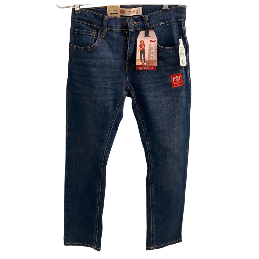 Levi's Boys' 511 Slim Fit Performance Jeans Sz 12 NWT